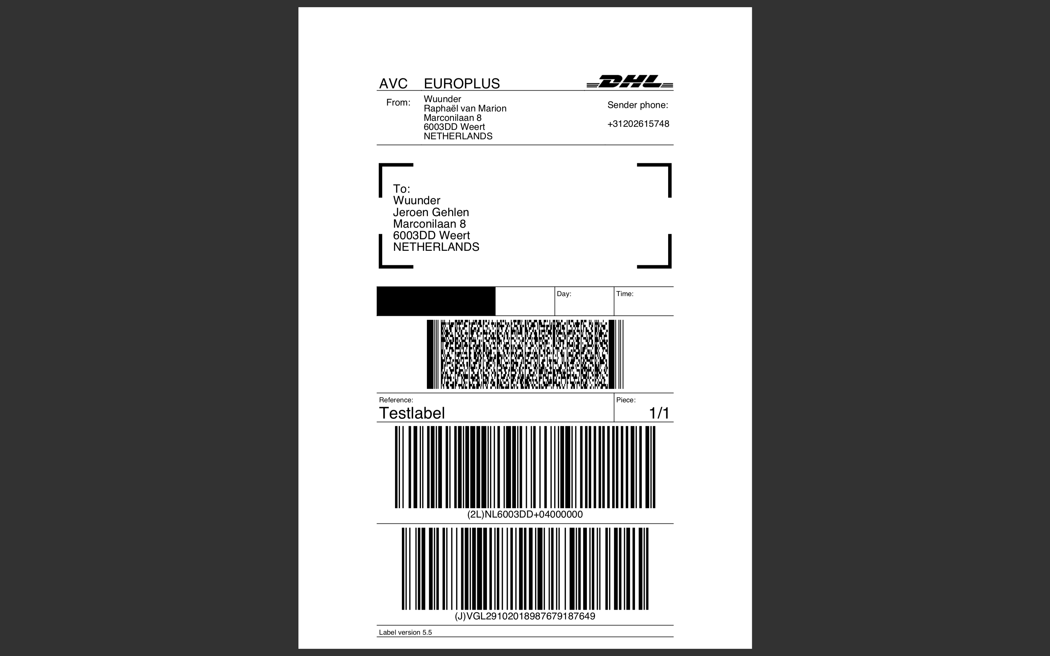 Print shipping labels: This is how you do it! - WeAreWuunder