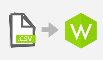 Import shipments via CSV files