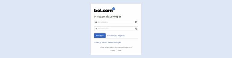 Bol.com inloggen verkoper