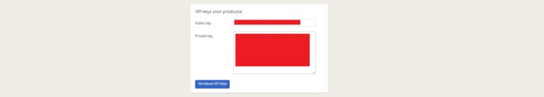 Bol.com API Key voor productie