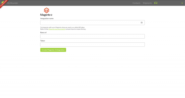 Magento 2 MyWuunder integratie