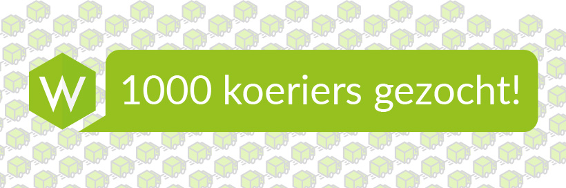 1000 koeriers gezocht