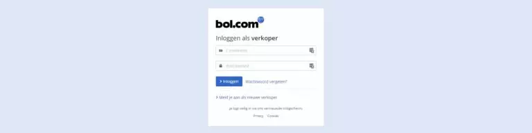 Bol.com inloggen verkoper